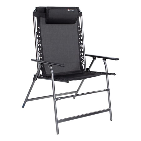 Kd Oficina 2021000202 Stargazer Outdoor Folding Chair, Black KD3027726